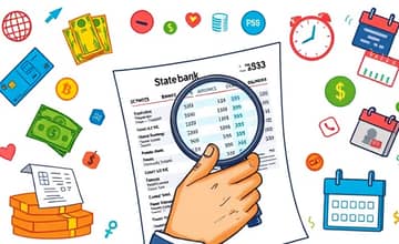 Guia Rápido para Entender Seu Extrato Bancário